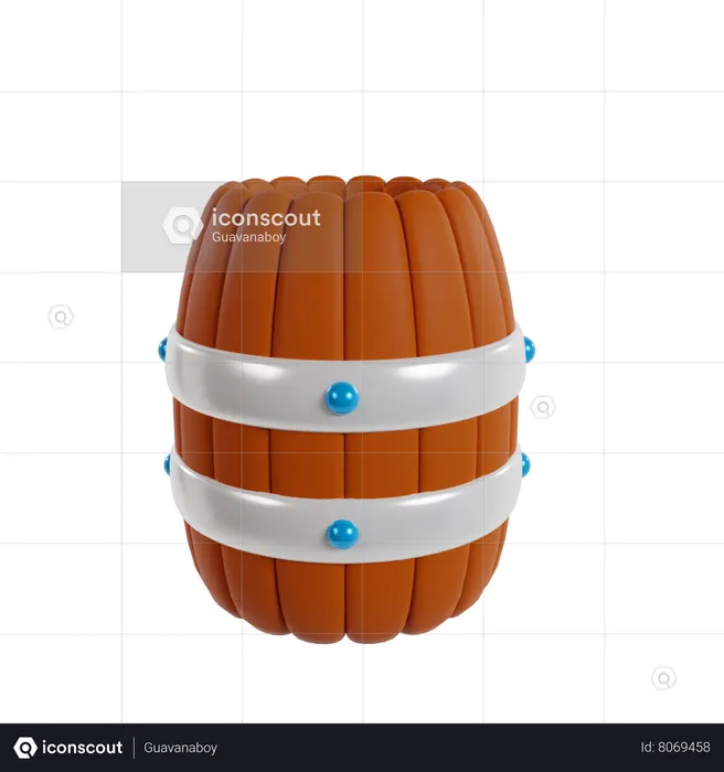 Barrel  3D Icon