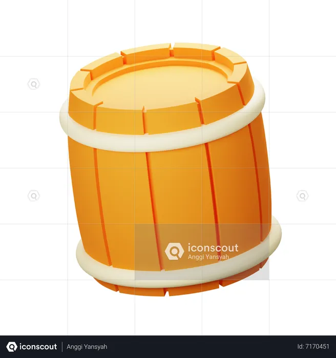 Barrel  3D Icon