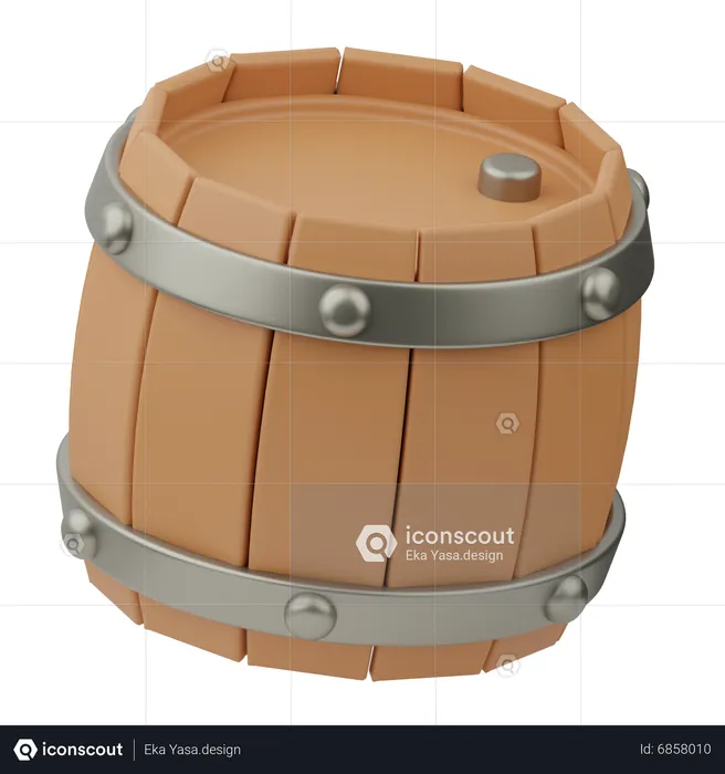 Barrel  3D Icon