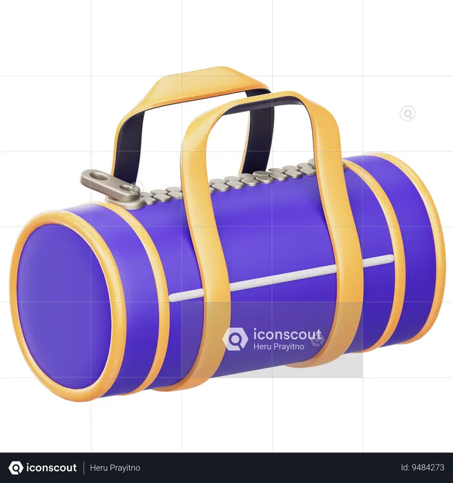 Barrel Bag  3D Icon