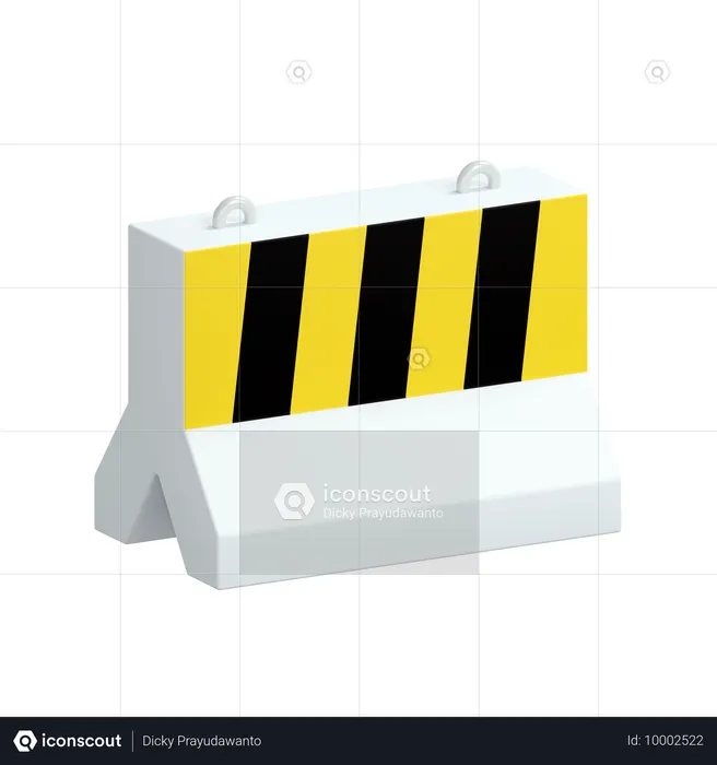 Barricada  3D Icon