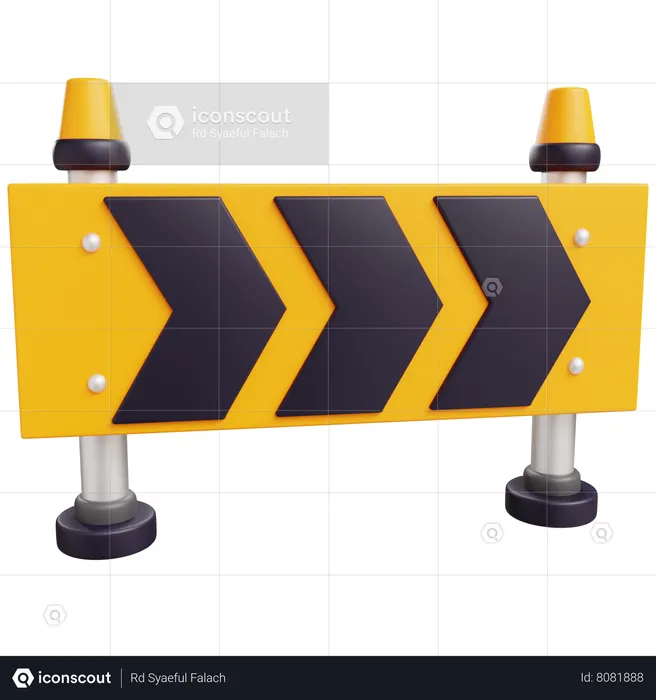 Barricada  3D Icon
