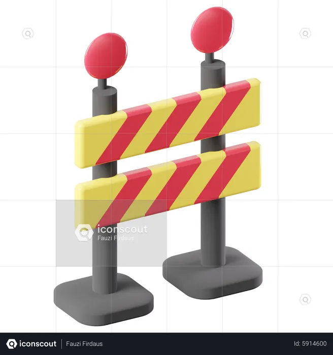Barrier  3D Icon
