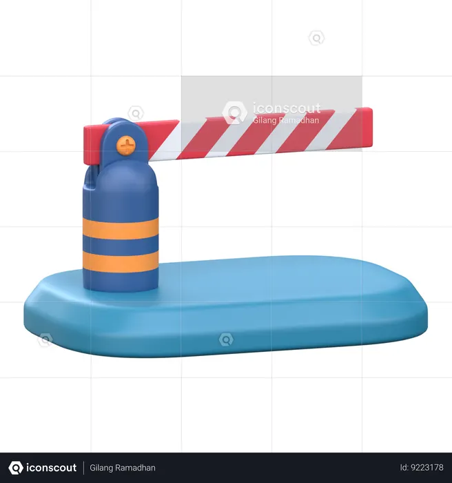 Barrier  3D Icon