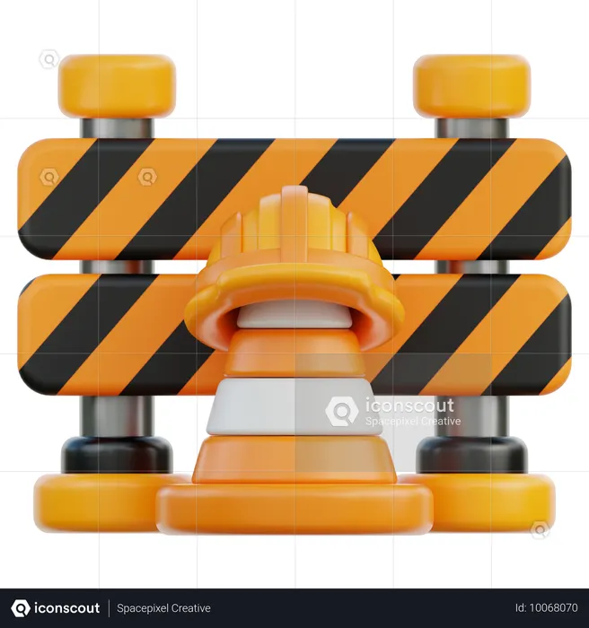 Barrier  3D Icon