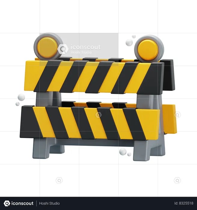 Barrier  3D Icon