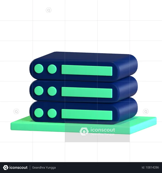 Base de datos  3D Icon