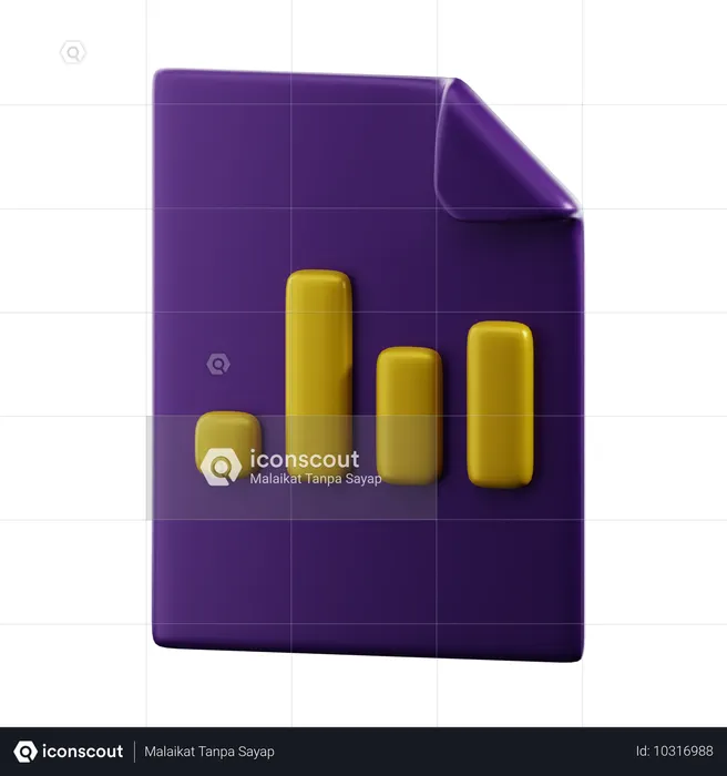 Informes de base de datos  3D Icon