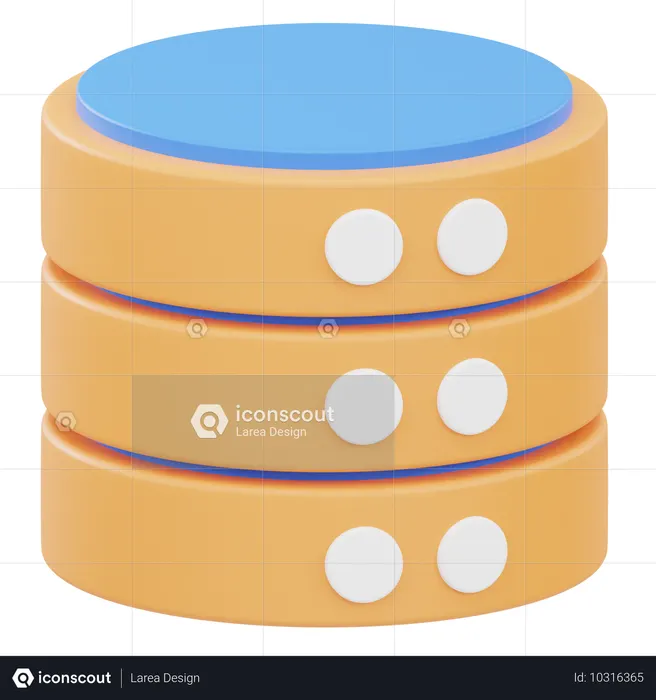 Base de données  3D Icon