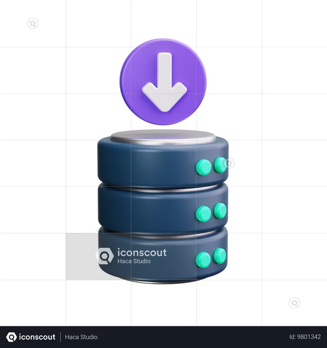 Téléchargement de la base de données  3D Icon
