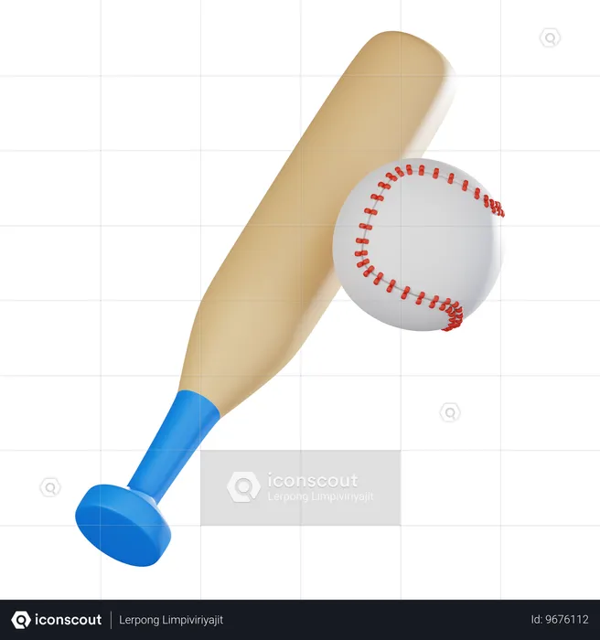 Baseball  3D Icon