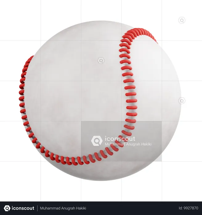 Baseball  3D Icon