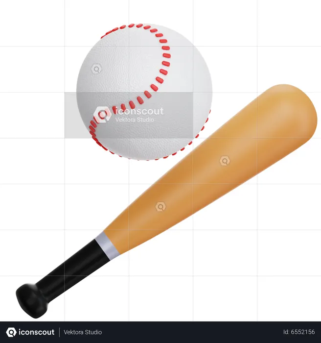 Baseball  3D Icon