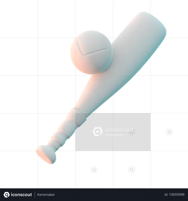 Baseball  3D Icon