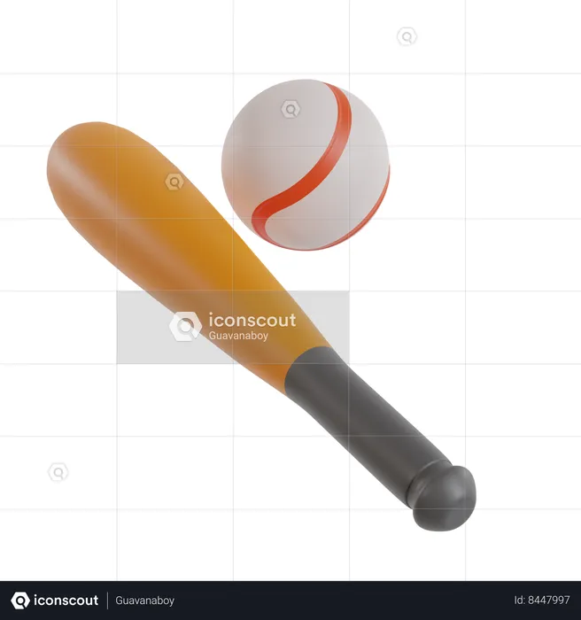 Baseball  3D Icon