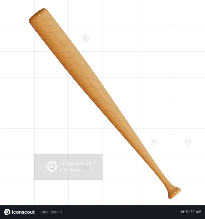 Baseball Bat  3D Icon