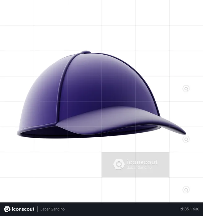 Baseball Cap  3D Icon