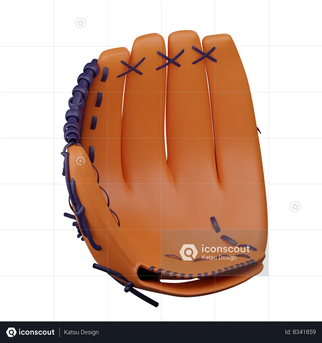 Baseball Glove  3D Icon