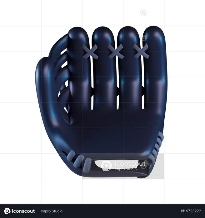 Baseball Glove  3D Icon
