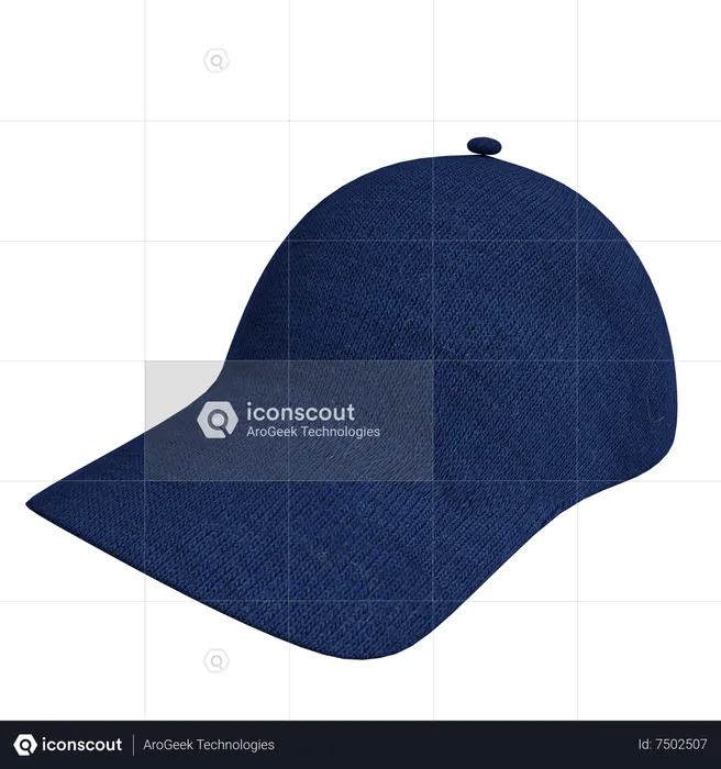 Baseball Kappe  3D Icon
