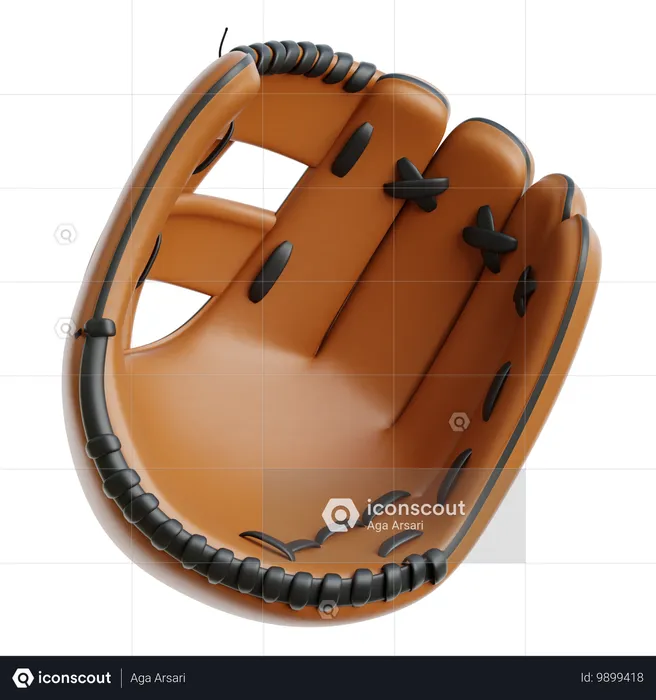 Baseballhandschuhe  3D Icon