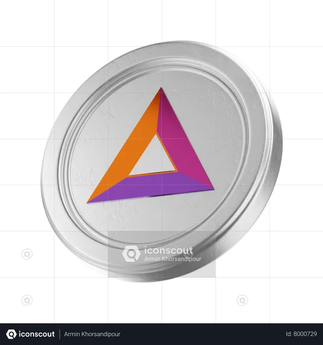 Basic Attention Token  3D Icon