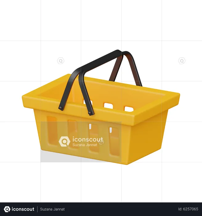 Basket  3D Icon