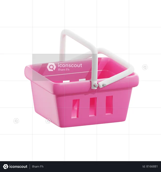 Basket  3D Icon