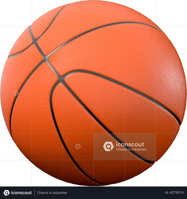 Basket-ball  3D Icon