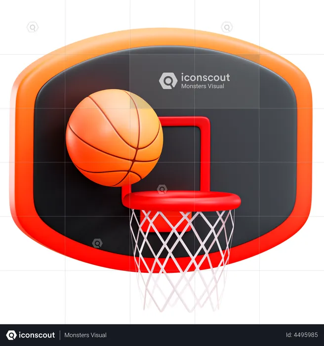 Basket-ball  3D Illustration