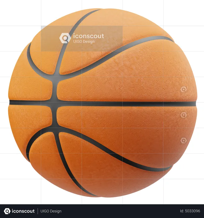 Basket Ball  3D Icon