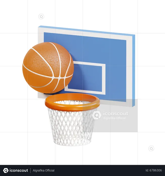 Basket-ball  3D Icon