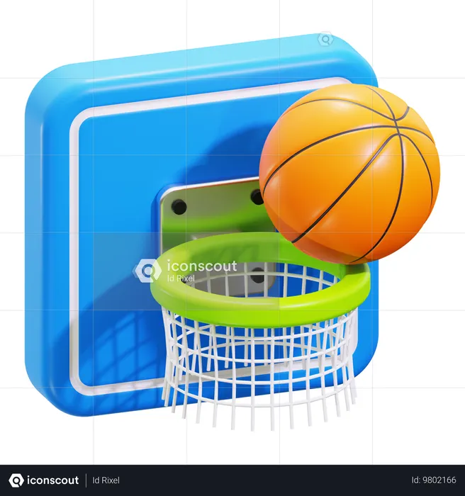 Basketball  3D Icon