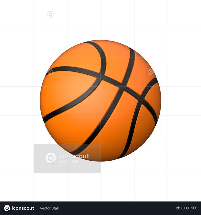 Basketball  3D Icon
