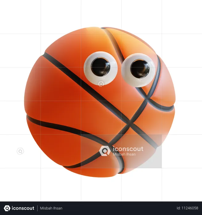 Basketball  3D Icon