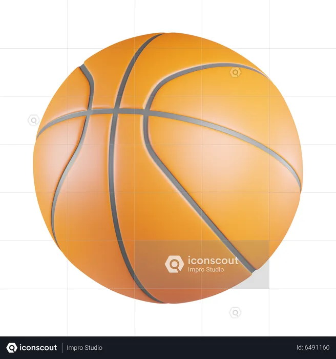 Basketball  3D Icon