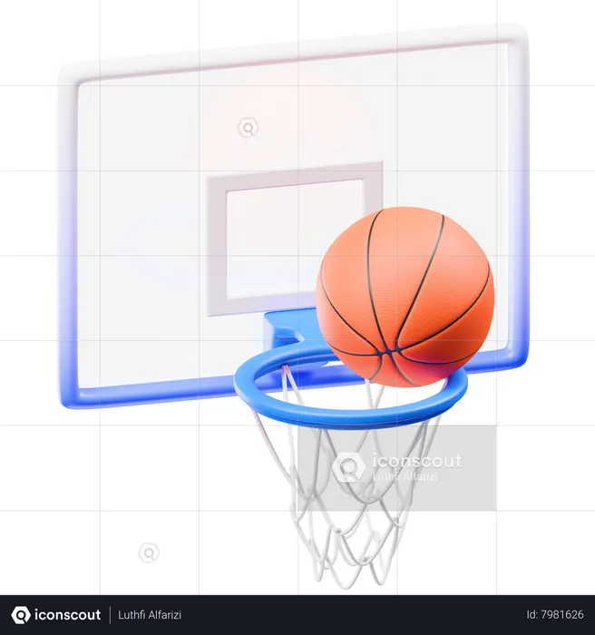 Basketball  3D Icon