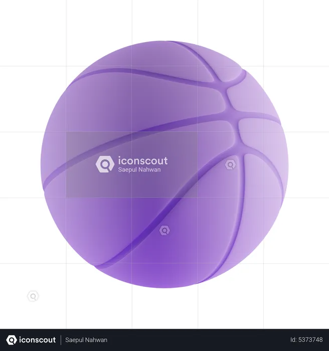 Basketball  3D Icon