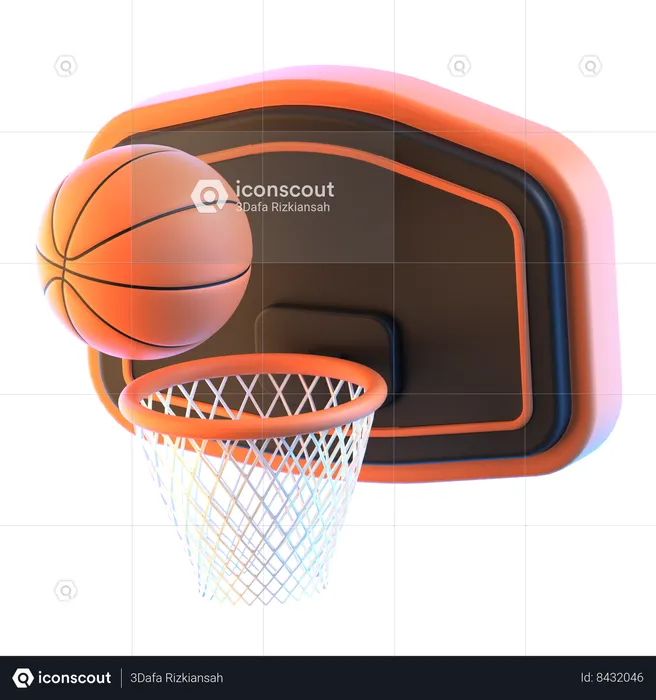 Basketball  3D Icon