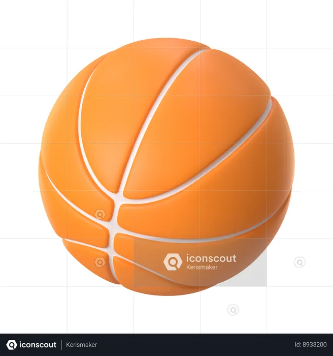 Basketball  3D Icon