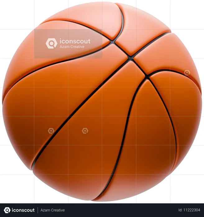 Basketball  3D Icon