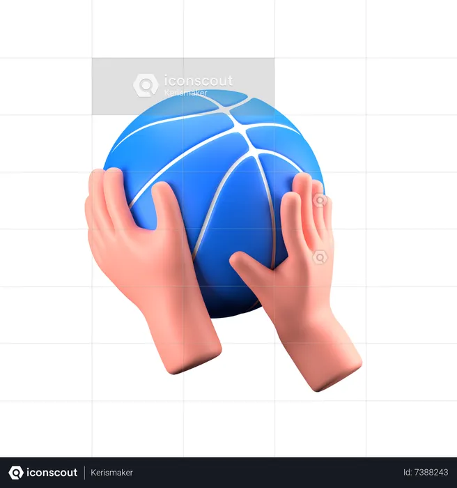 Basketball  3D Icon