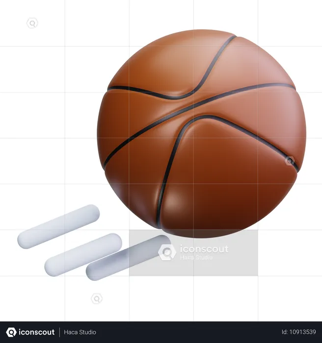 Basketball  3D Icon