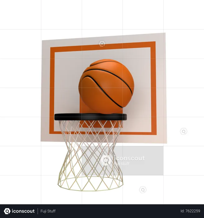 Basketball  3D Icon