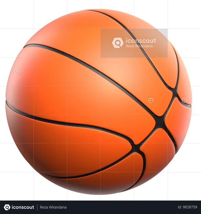 Basketball  3D Icon