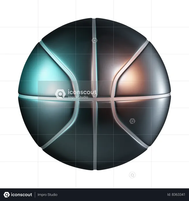 Basketball  3D Icon