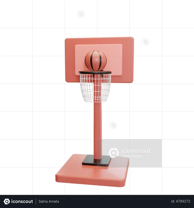 Basketball  3D Illustration