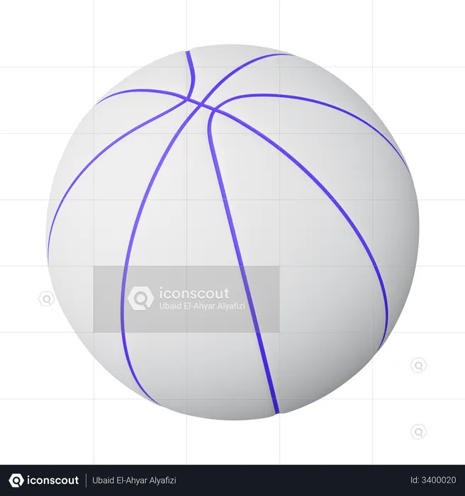 Basketball  3D Illustration