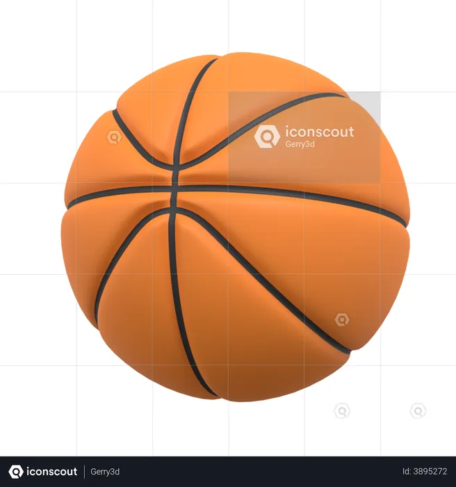 Basketball  3D Icon