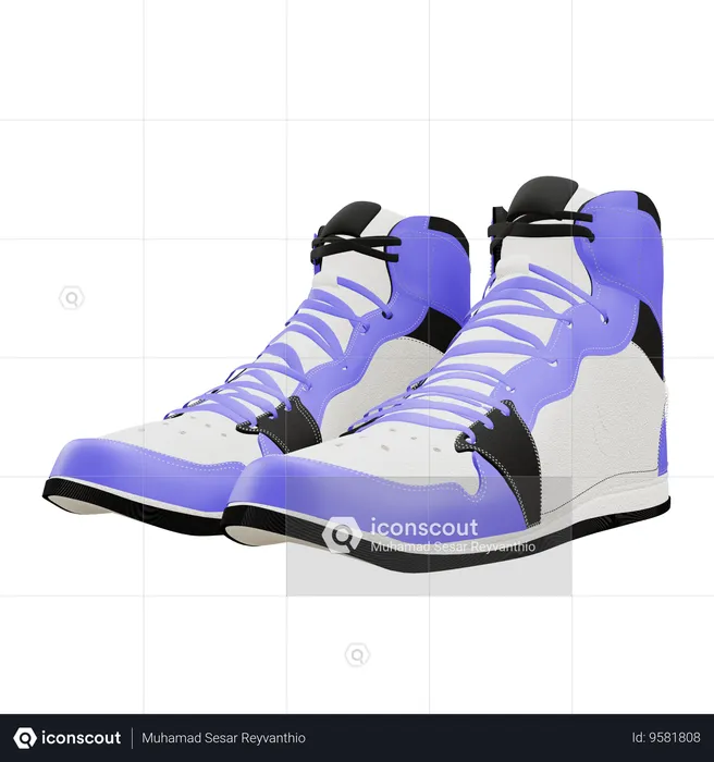 Basketball Shoes  3D Icon